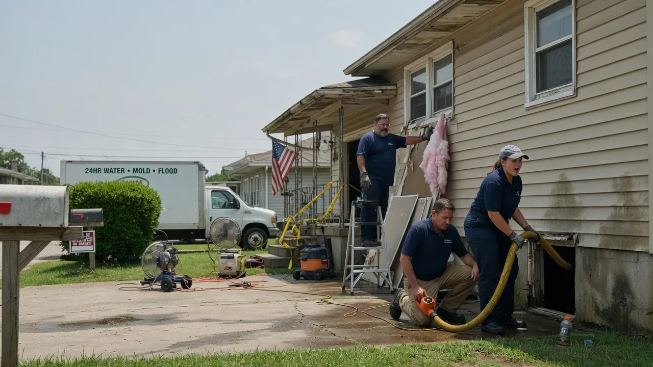 Water Damage Repair in Greentown, IN near me
